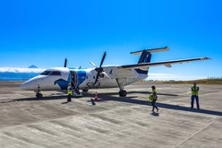 Flugzeug der SATA Air Açores: Flug auf die Azoren